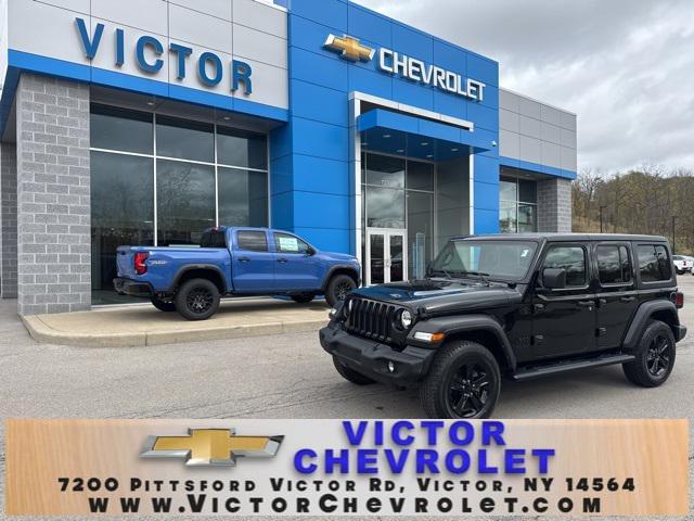 used 2022 Jeep Wrangler Unlimited car, priced at $31,990