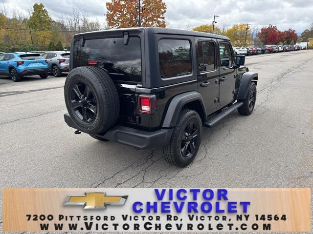 used 2022 Jeep Wrangler Unlimited car, priced at $31,990