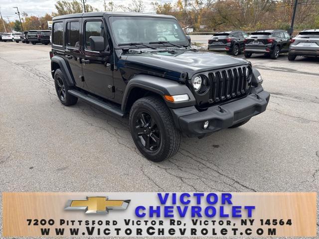 used 2022 Jeep Wrangler Unlimited car, priced at $31,990