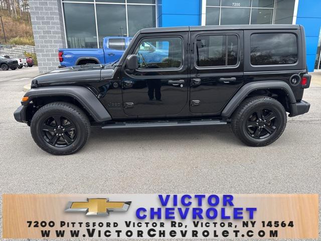 used 2022 Jeep Wrangler Unlimited car, priced at $31,990