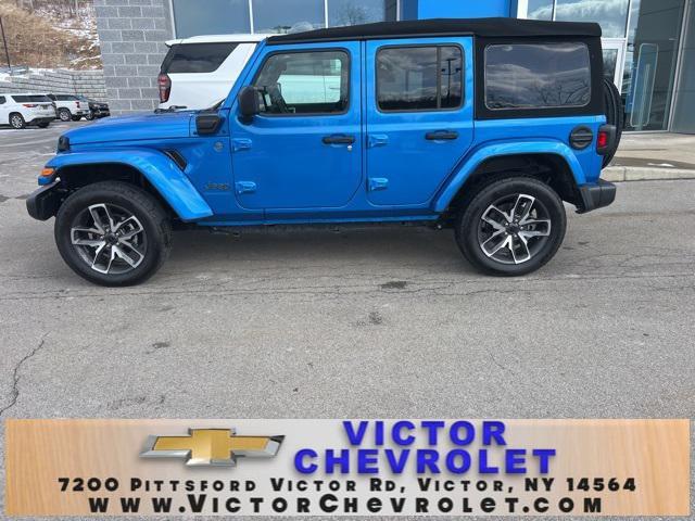 used 2024 Jeep Wrangler 4xe car, priced at $40,990