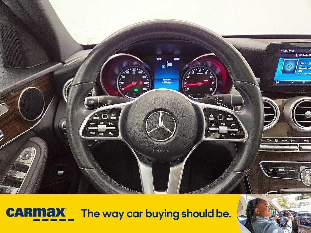 used 2019 Mercedes-Benz C-Class car, priced at $22,998