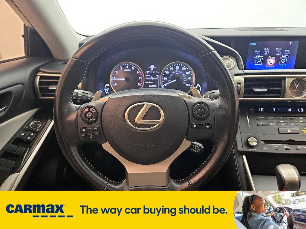 used 2016 Lexus IS 200t car, priced at $19,998