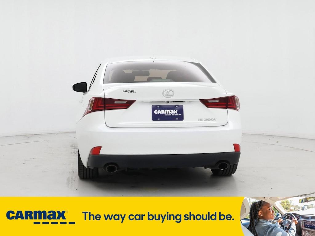 used 2016 Lexus IS 200t car, priced at $19,998