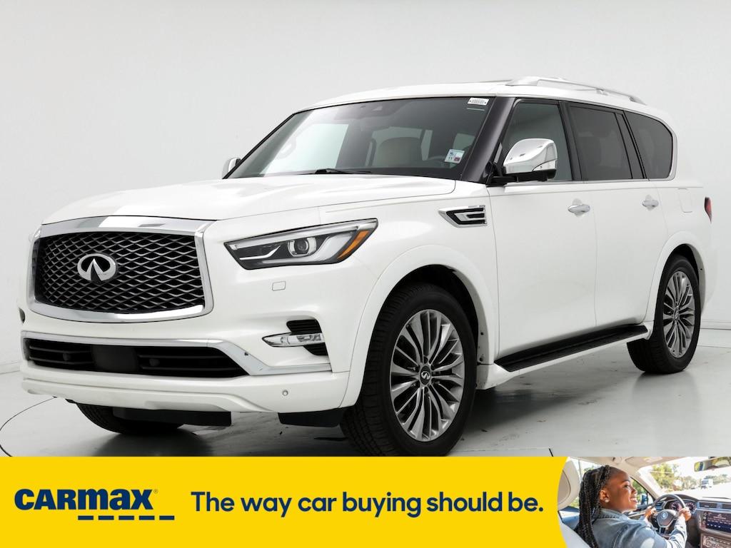 used 2021 INFINITI QX80 car, priced at $43,998