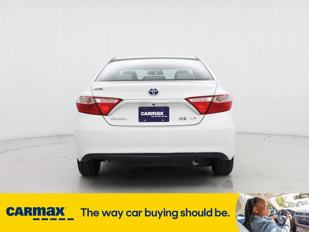 used 2016 Toyota Camry Hybrid car, priced at $15,998