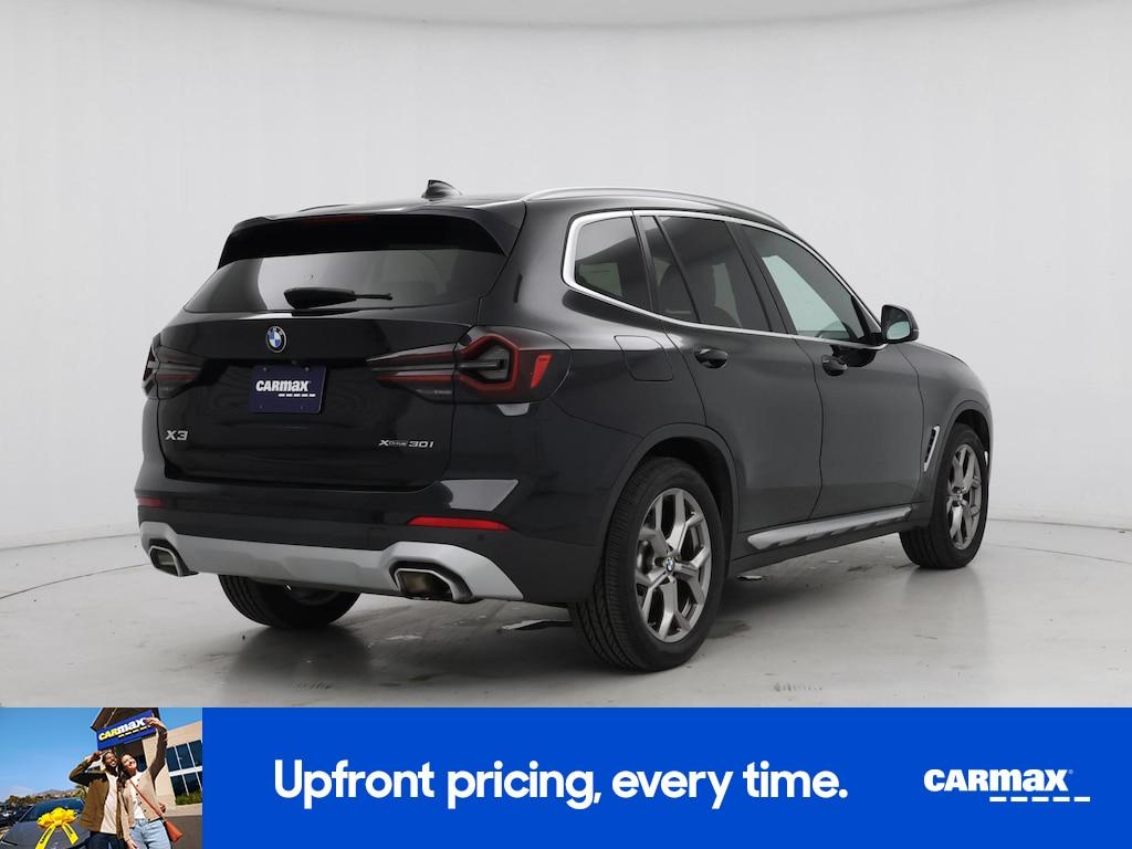 used 2022 BMW X3 car, priced at $30,998