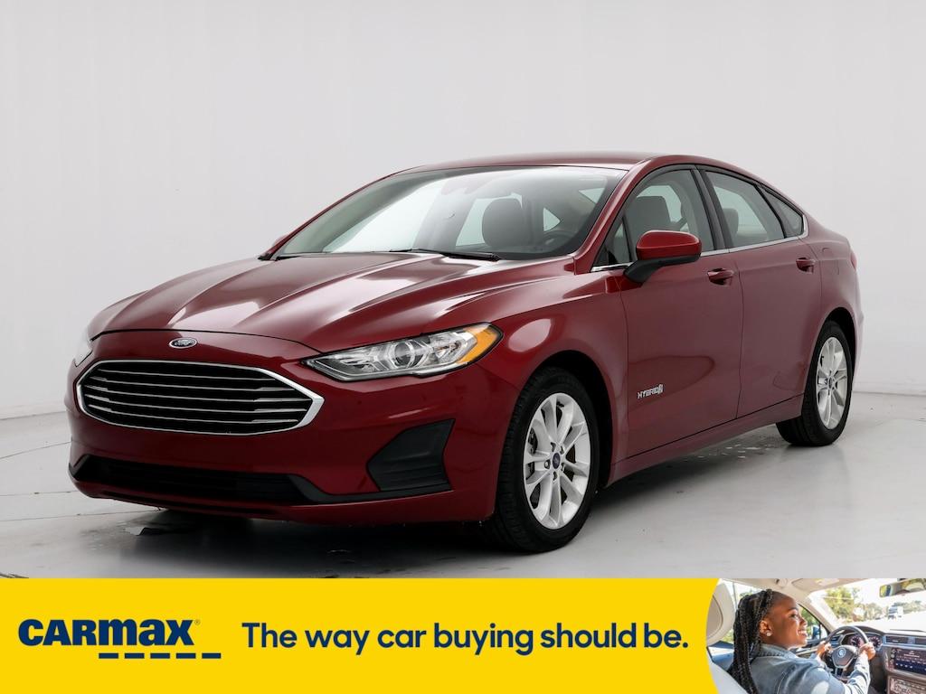 used 2019 Ford Fusion Hybrid car, priced at $18,998