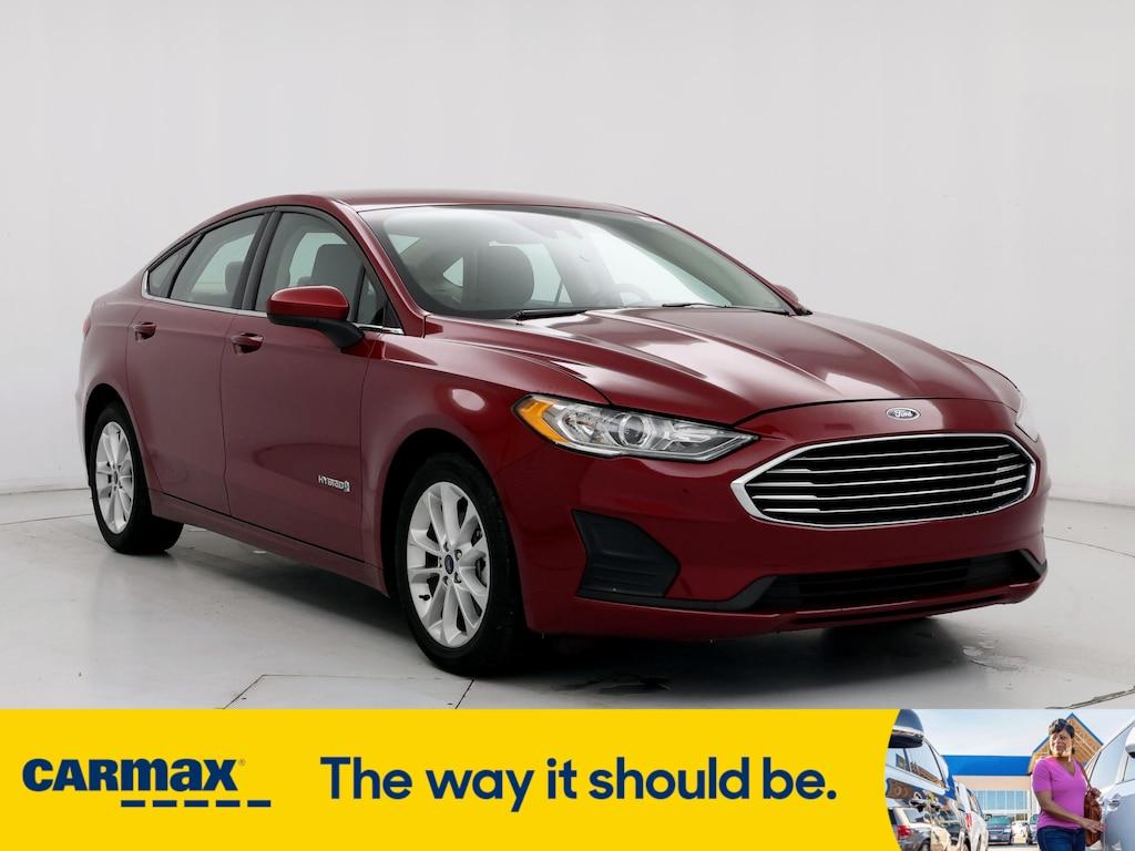 used 2019 Ford Fusion Hybrid car, priced at $18,998