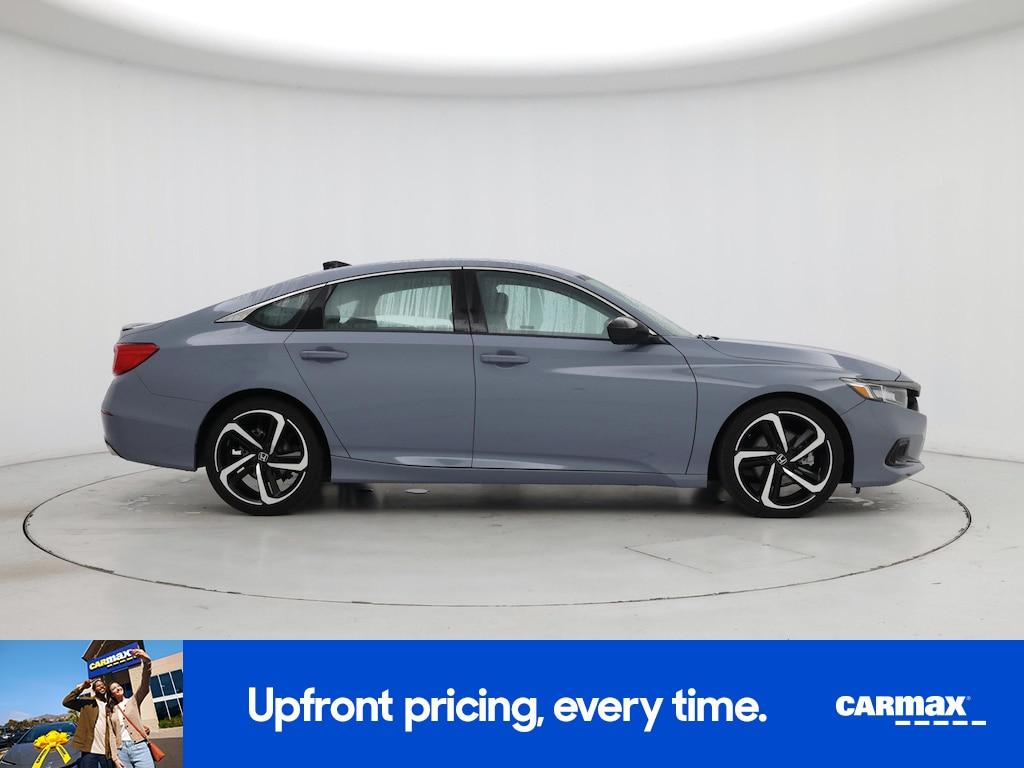 used 2021 Honda Accord car, priced at $29,998