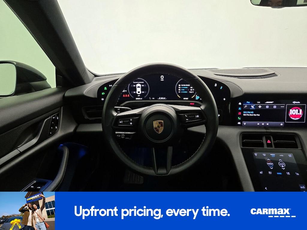 used 2021 Porsche Taycan car, priced at $53,998