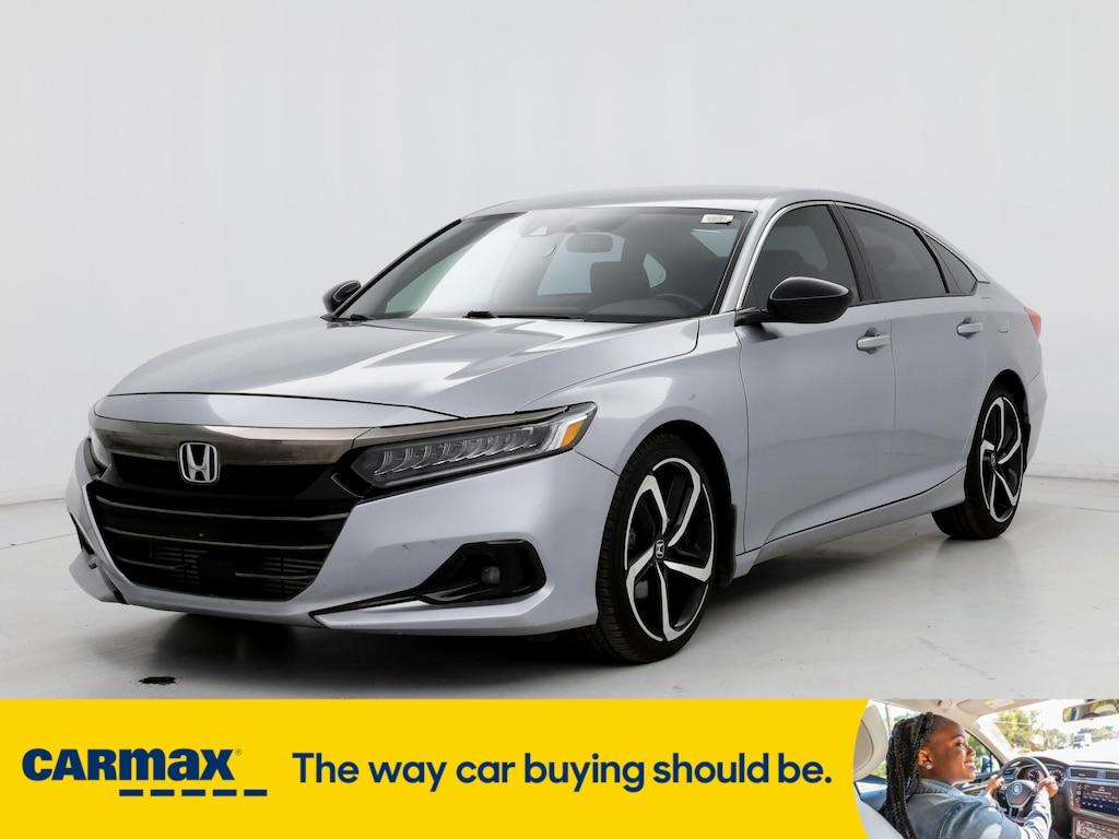 used 2021 Honda Accord car, priced at $24,998