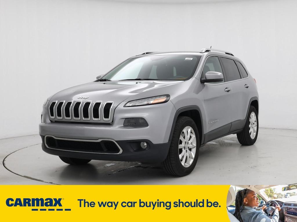 used 2015 Jeep Cherokee car, priced at $13,998