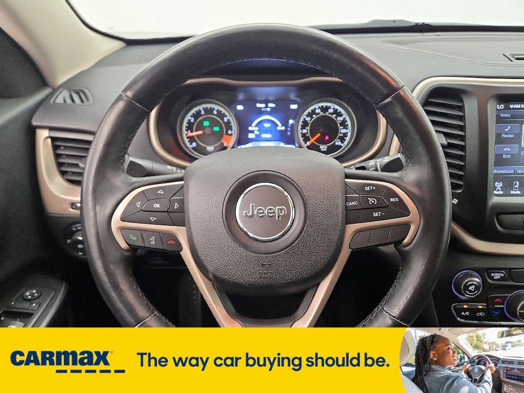 used 2015 Jeep Cherokee car, priced at $13,998