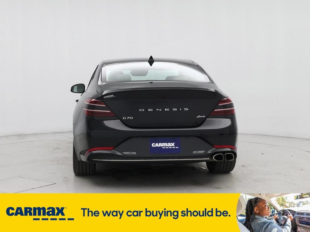 used 2023 Genesis G70 car, priced at $31,998