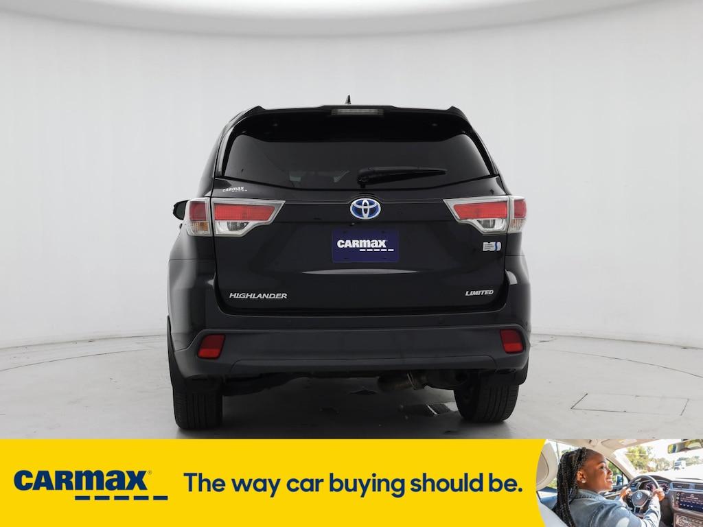 used 2015 Toyota Highlander Hybrid car, priced at $29,998