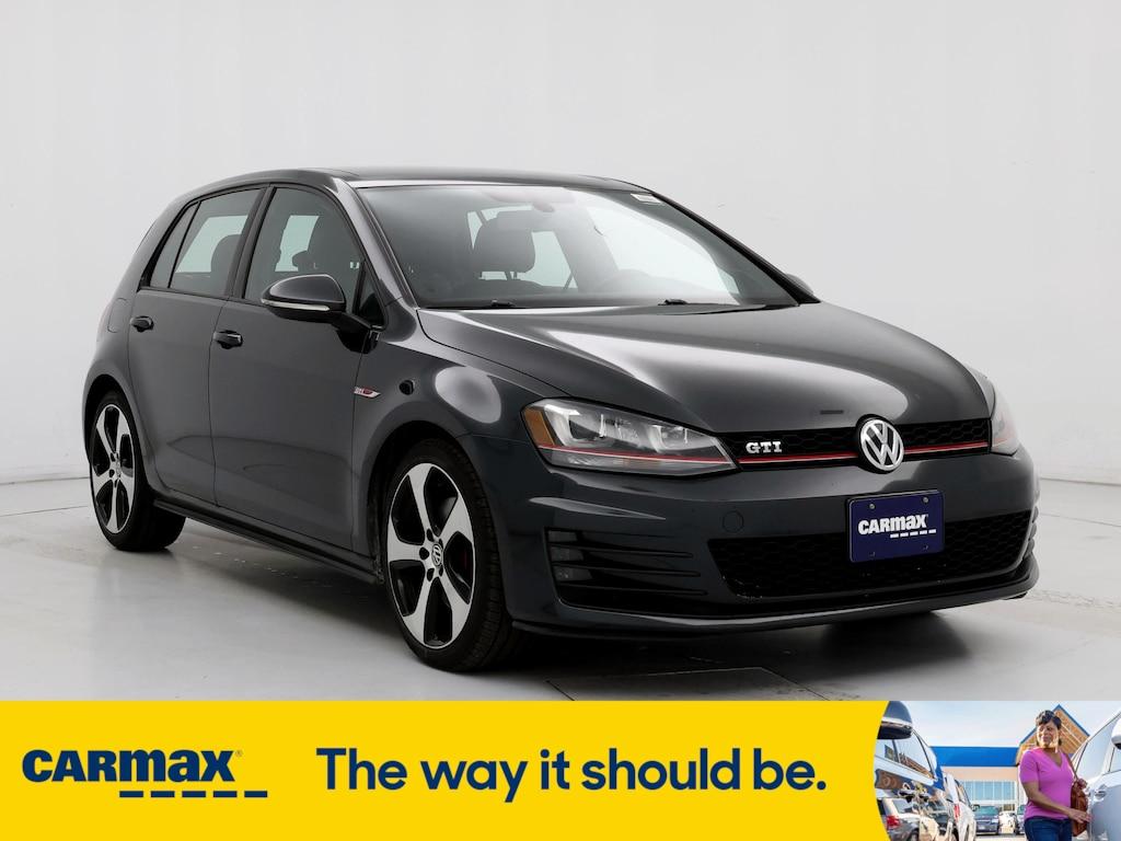 used 2015 Volkswagen Golf GTI car, priced at $18,998