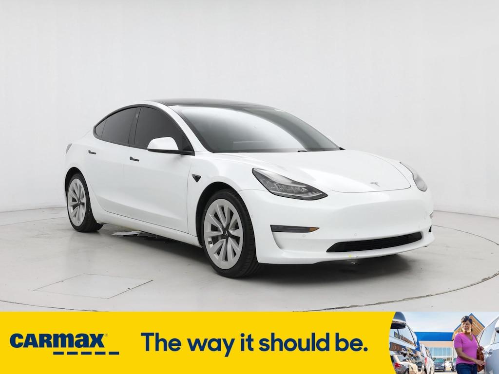 used 2021 Tesla Model 3 car, priced at $24,879