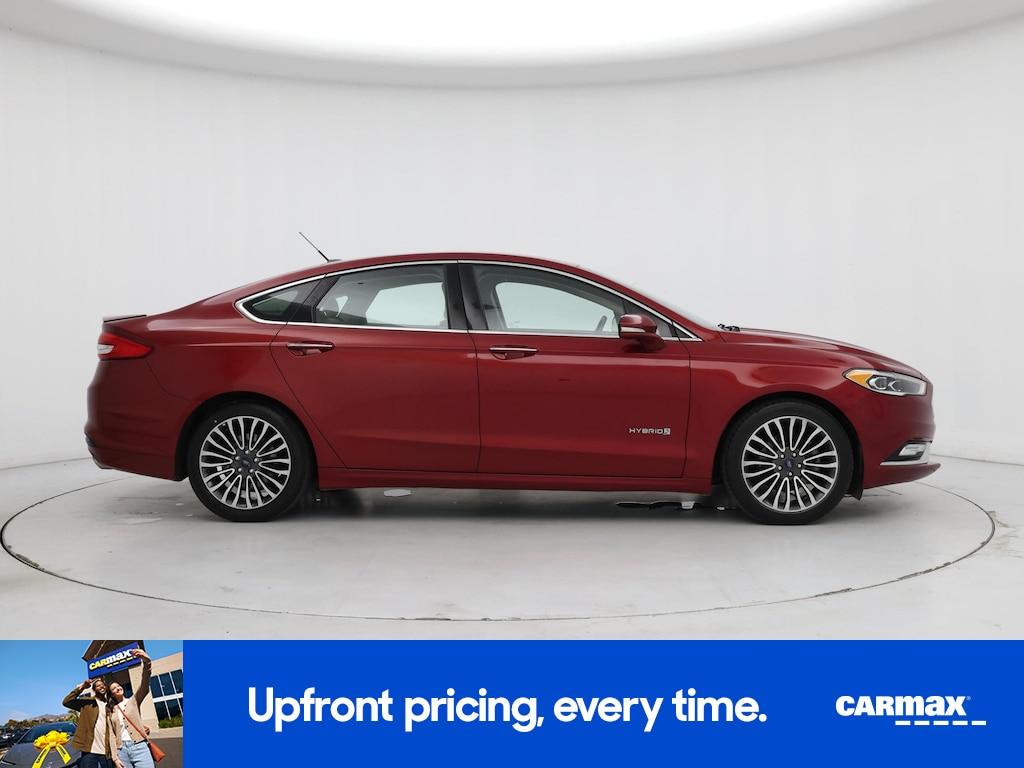 used 2017 Ford Fusion Hybrid car, priced at $14,599