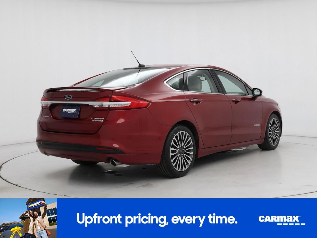 used 2017 Ford Fusion Hybrid car, priced at $14,599