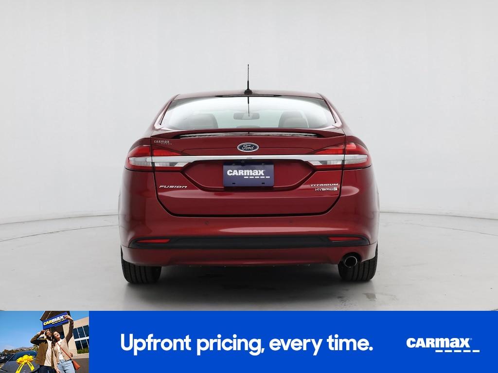used 2017 Ford Fusion Hybrid car, priced at $14,599