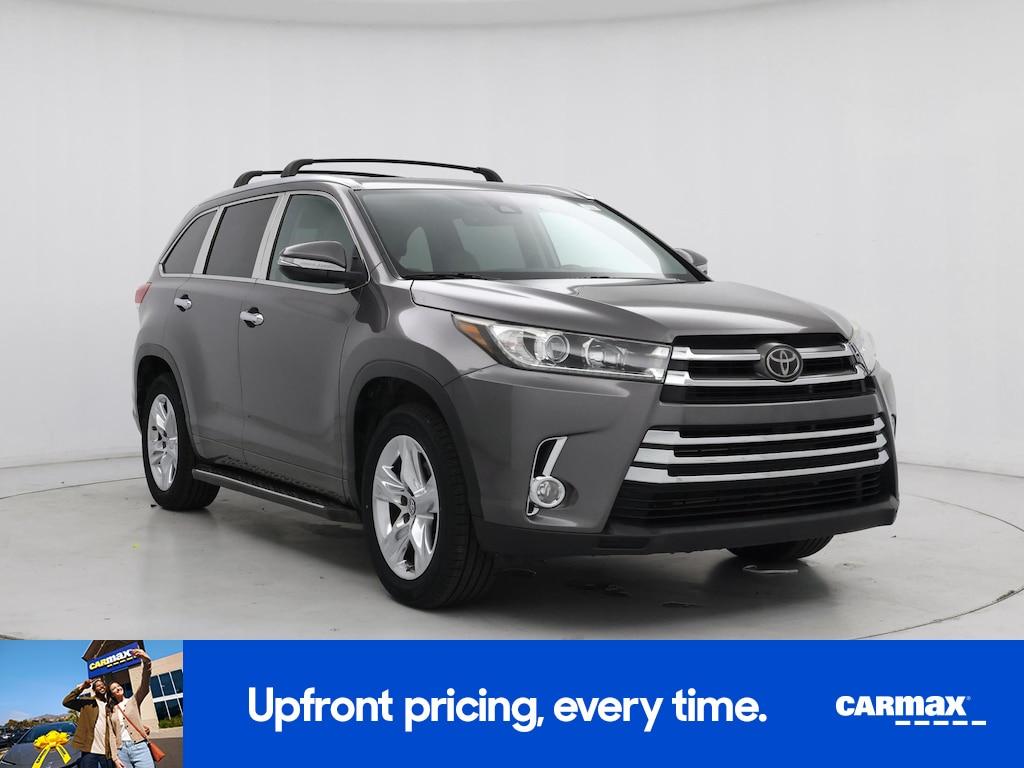 used 2018 Toyota Highlander car, priced at $28,998