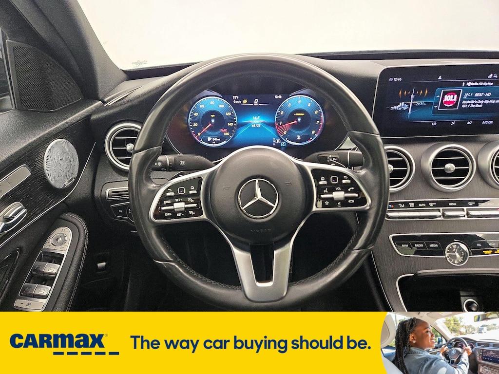 used 2021 Mercedes-Benz C-Class car, priced at $28,998