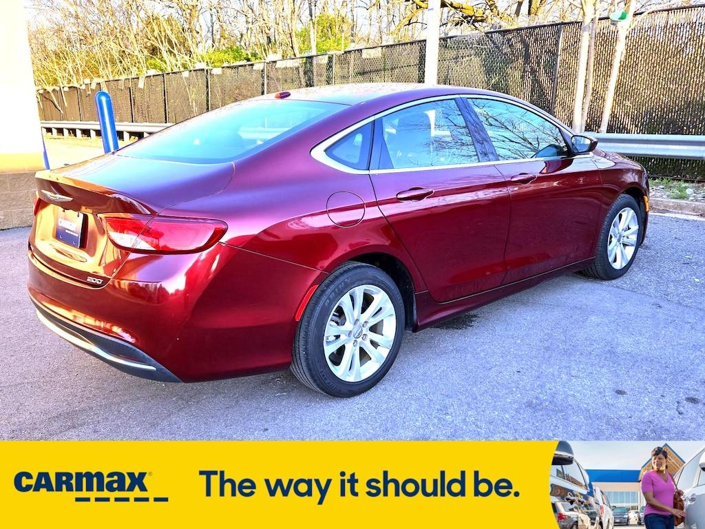 used 2015 Chrysler 200 car, priced at $11,998