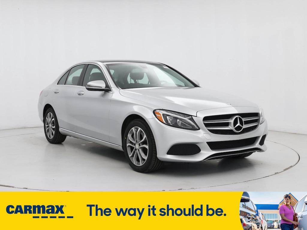 used 2017 Mercedes-Benz C-Class car, priced at $21,998