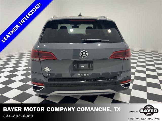 used 2024 Volkswagen Taos car, priced at $22,290