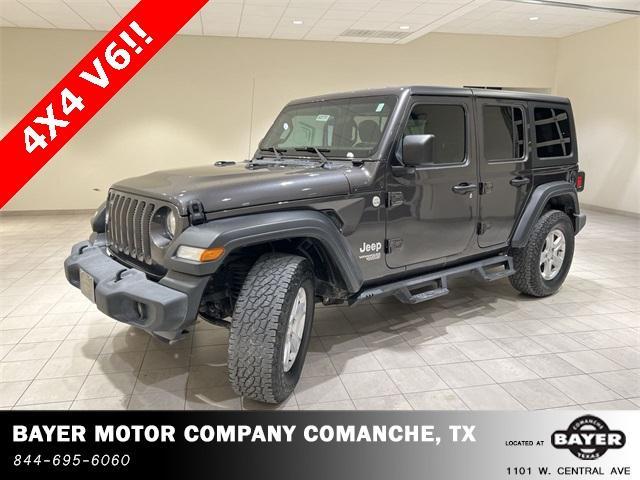 used 2020 Jeep Wrangler Unlimited car, priced at $25,390