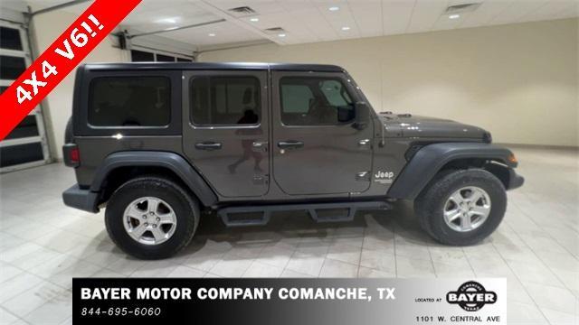 used 2020 Jeep Wrangler Unlimited car, priced at $25,390