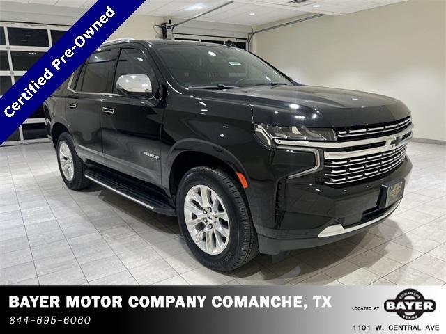 used 2021 Chevrolet Tahoe car, priced at $52,790
