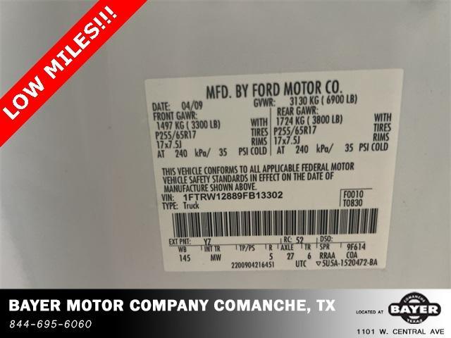 used 2009 Ford F-150 car, priced at $14,890