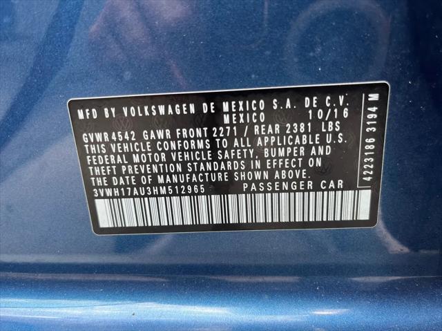 used 2017 Volkswagen Golf Alltrack car, priced at $12,995