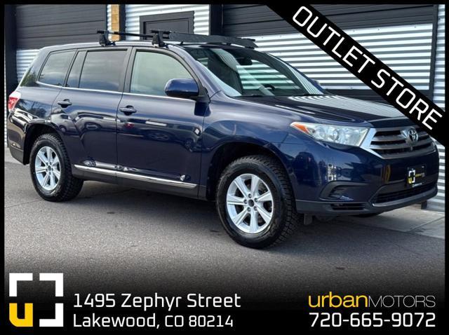 used 2013 Toyota Highlander car, priced at $14,990