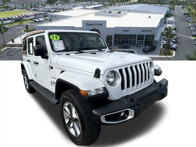 used 2019 Jeep Wrangler Unlimited car, priced at $28,779