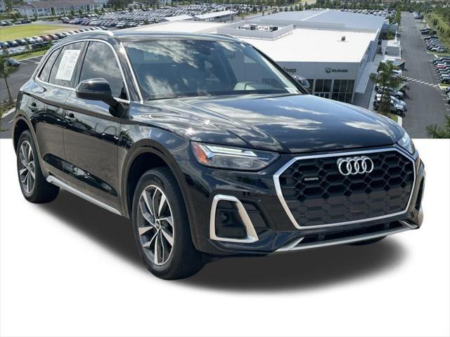 used 2022 Audi Q5 car, priced at $33,497
