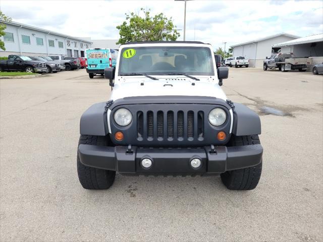 used 2011 Jeep Wrangler Unlimited car, priced at $18,428