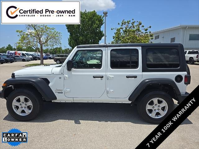 used 2021 Jeep Wrangler Unlimited car, priced at $29,888