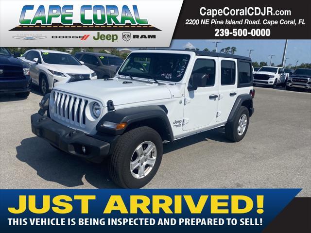 used 2021 Jeep Wrangler Unlimited car, priced at $29,629