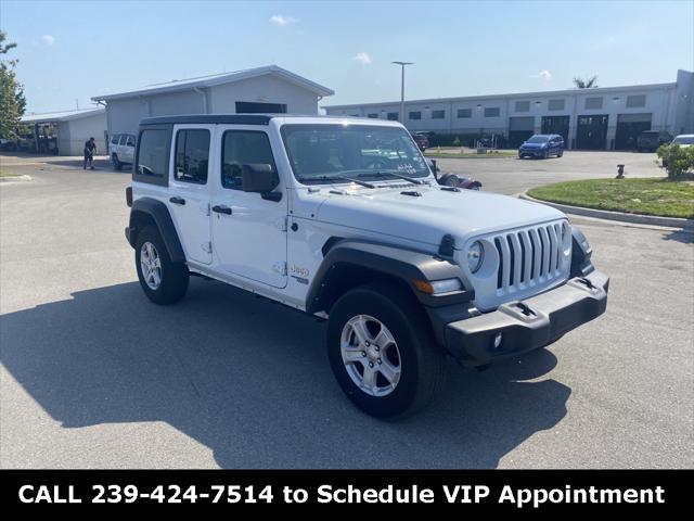 used 2021 Jeep Wrangler Unlimited car, priced at $28,557