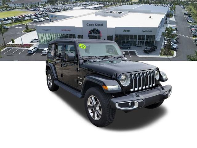 used 2020 Jeep Wrangler Unlimited car, priced at $27,997