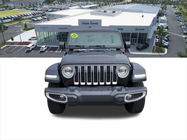 used 2020 Jeep Wrangler Unlimited car, priced at $27,997