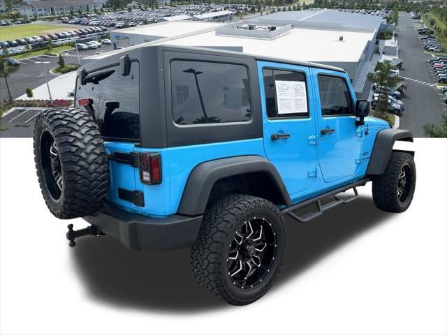 used 2018 Jeep Wrangler JK Unlimited car, priced at $19,906