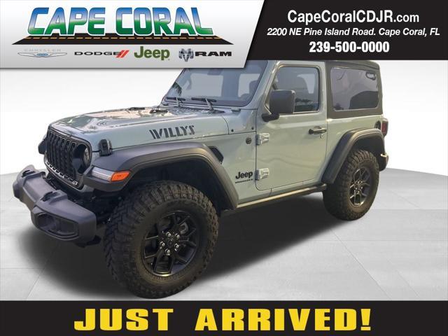 used 2024 Jeep Wrangler car, priced at $38,415