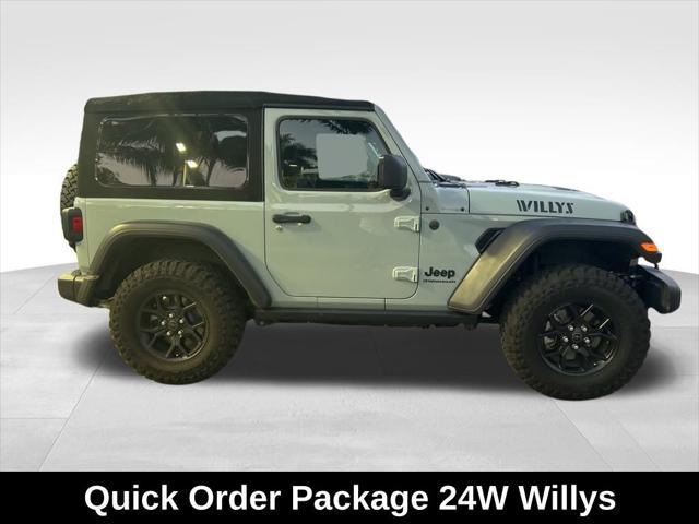 used 2024 Jeep Wrangler car, priced at $38,415