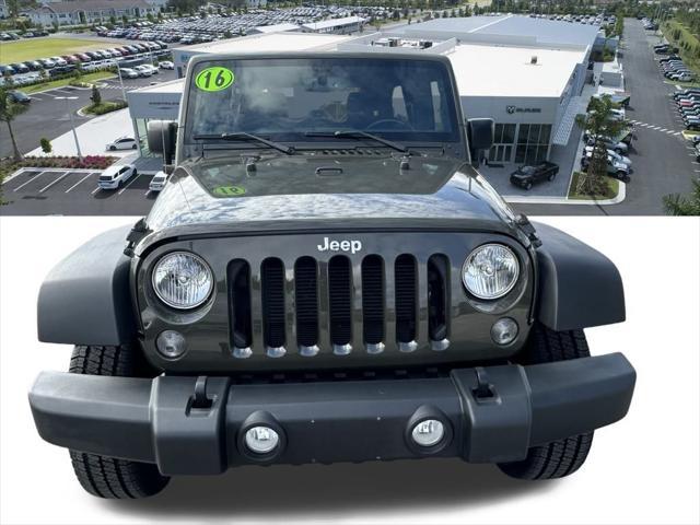 used 2016 Jeep Wrangler Unlimited car, priced at $22,990