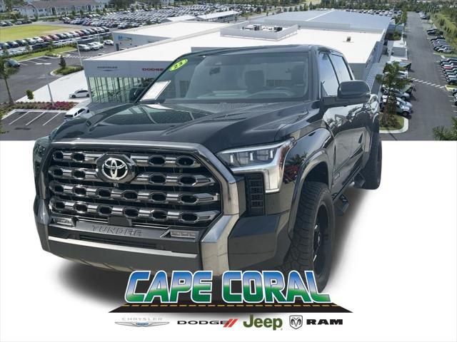 used 2023 Toyota Tundra car, priced at $53,224