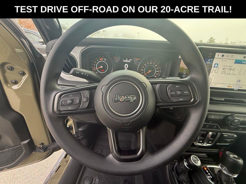 new 2026 Jeep Wrangler car, priced at $40,595